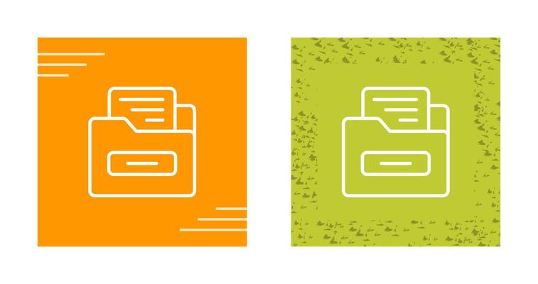 File Folder Vector Icon