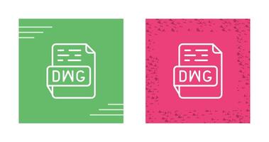 dwg vector icono