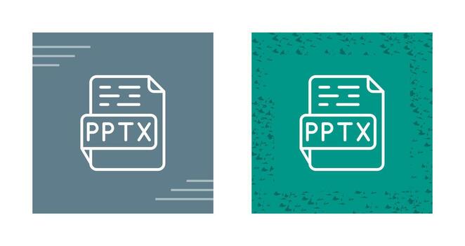 PPTX Vector Icon