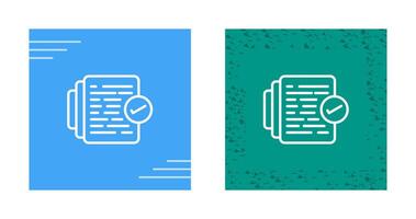 Document Versioning Vector Icon