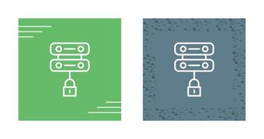 Server Security Vector Icon