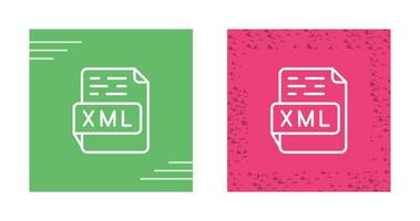 XML Vector Icon