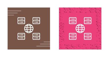 Content Delivery Network Vector Icon