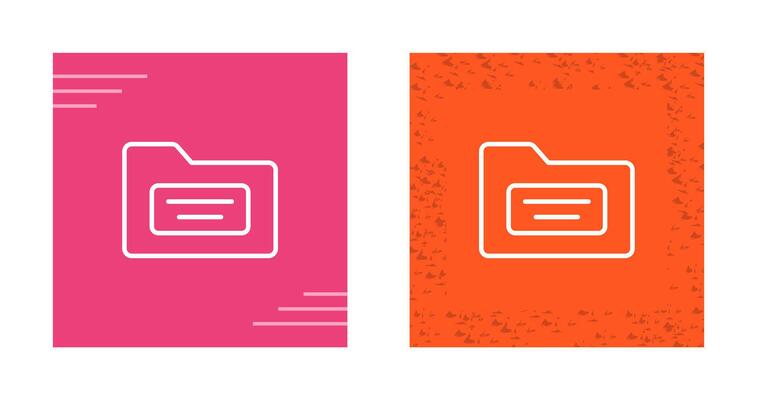 File Folder Vector Icon