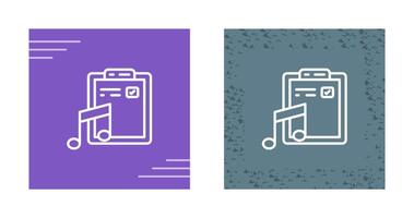 Music File Vector Icon