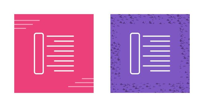 Align Vector Icon
