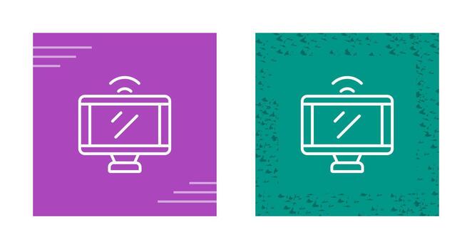 Monitor Vector Icon