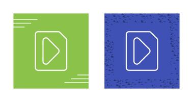 Video File Vector Icon