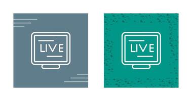 Live Stream Vector Icon