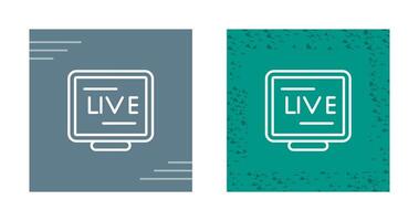 Live Stream Vector Icon