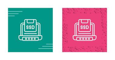 Solid State Drive Vector Icon