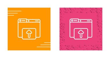 Uploading Vector Icon