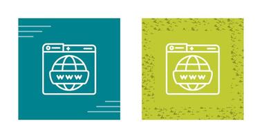 World Wide Web Vector Icon