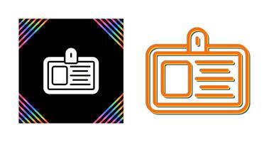 ID Card Vector Icon