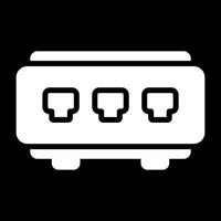 Network Switch Vector Icon