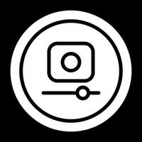 Video Record Button Vector Icon