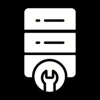 Server Maintenance Vector Icon