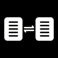 Document Sharing Vector Icon
