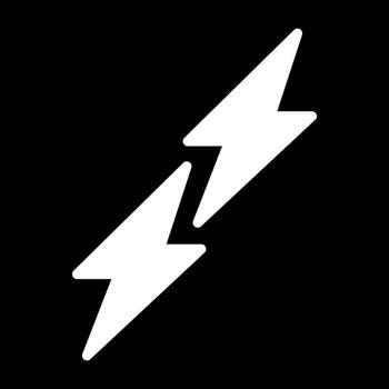 Lightning Vector Icon
