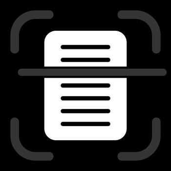 documento exploración vector icono