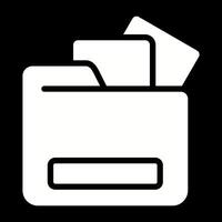 Document Storage Vector Icon