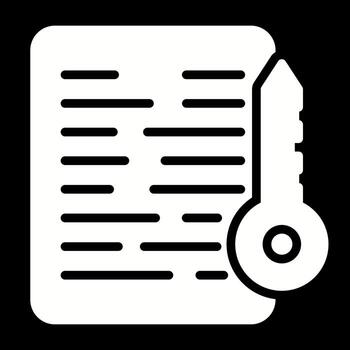 Document Access Vector Icon