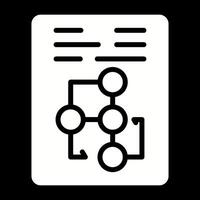 Document Workflow Vector Icon