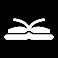 Open Book Vector Icon