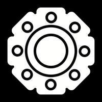 Locknut Vector Icon
