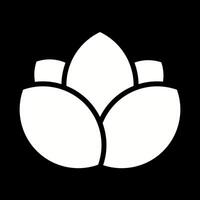 Lotus flower Vector Icon