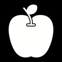 icono de vector de manzana