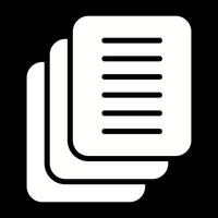 Document Version Control Vector Icon