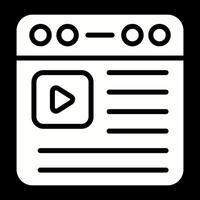 Video Vector Icon