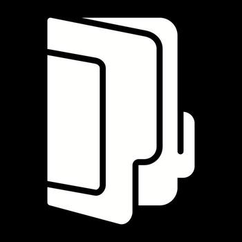icono de vector de carpeta