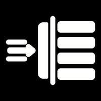 Margin Vector Icon