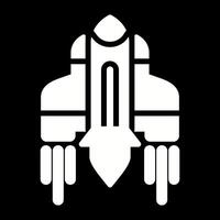 Spaceship Vector Icon