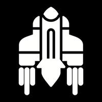 Spaceship Vector Icon