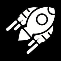 Spaceship Vector Icon