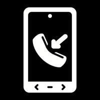 Incoming Call Vector Icon
