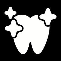 icono de vector de dientes