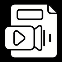 Video File Vector Icon