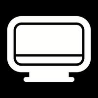 Computer Vector Icon
