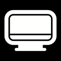 Computer Vector Icon