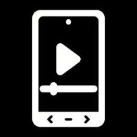 Video Player Vector Icon