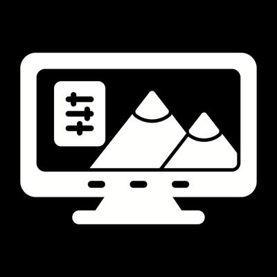 Graphic Design Vector Icon