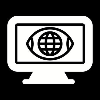 Computer Vector Icon