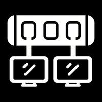 icono de vector de interruptor de red