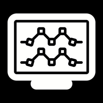Desktop Computer Vector Icon