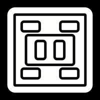 icono de vector de enchufe