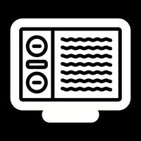 Desktop Computer Vector Icon